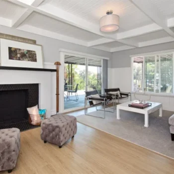 Curlew St - Modern living room interior design